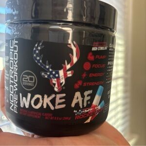 Woke AF Pre-Workout Supplement